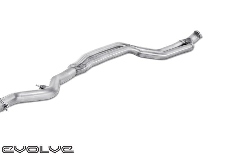 Akrapovic Evolution Link Pipe Set (Stainless Steel) - BMW 3 Series F30 | F31 335i | F32 | F33 4 Series 435i